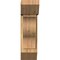 Ekena Millwork Funston Slat Rough Sawn Bracket w/ Offset Brace, Western Red Cedar, 8"W x 20"D x 28"H BKT0806X20X28FST06RWR - alternate 2